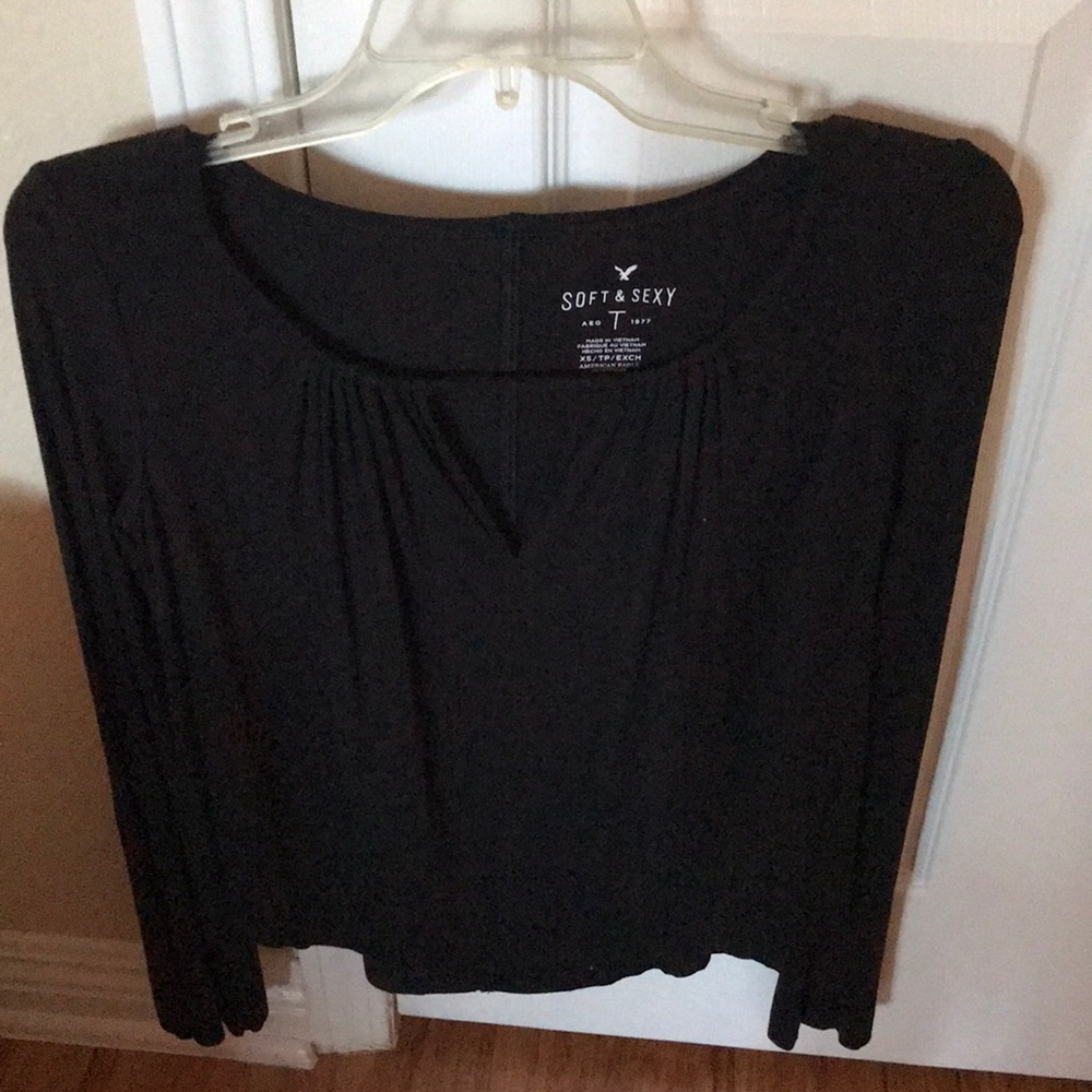 AEO Flowy long sleeve shirt
